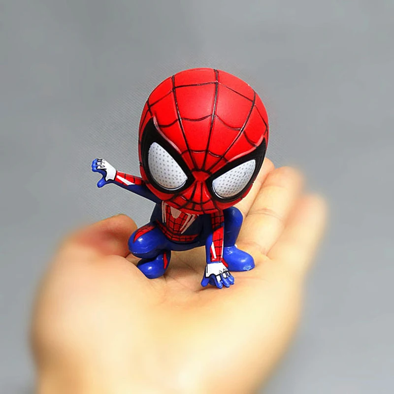 [Taxa inclusa] Marvel vingadores homem aranha bonito figura de ação