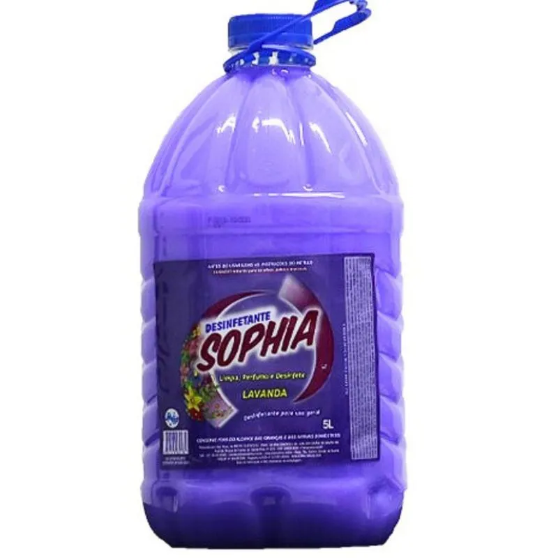 Desinfetante Sophia 5L - Altamente Concetrado e Perfumado