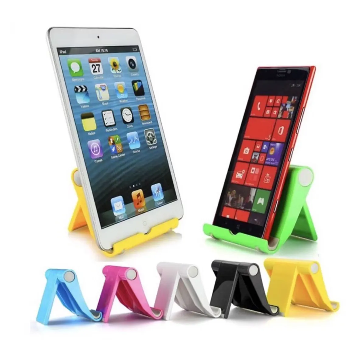 Suporte De Celular Stents Universal Mesa Apoio Para Smartphone Colorido Várias Cores