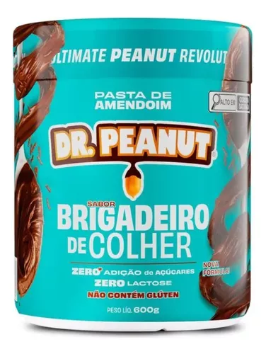 Pasta De Amendoim Gourmet 600g Chocolate Dr. Peanut