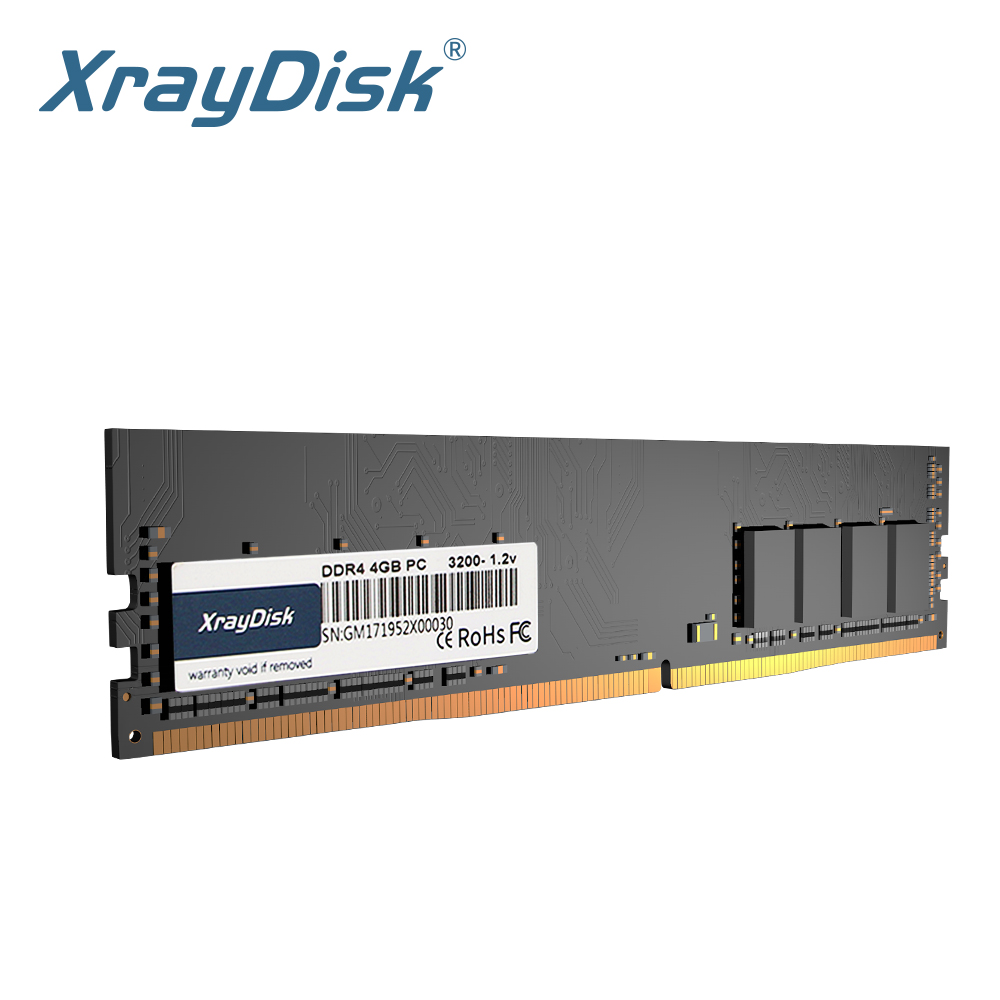 (R$63,00 Moedas/Taxa Inclusa) Memória XrayDisk DDR4 8GB RAM PC Dimm Desktop