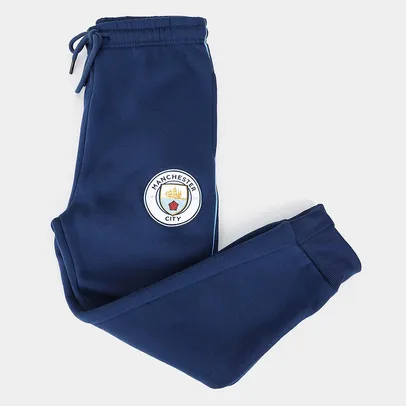 Calça Moletom Infantil Manchester City