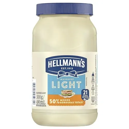 [Rec] Hellmann´s Maionese Light 500G