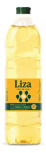 Óleo de Soja Liza Garrafa 900ml Tipo 1