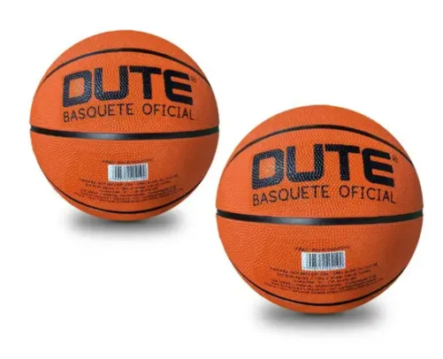 [R$ 31,66 cada] Kit 2 Bolas de Basquete Clássicas Nº7 - Dute