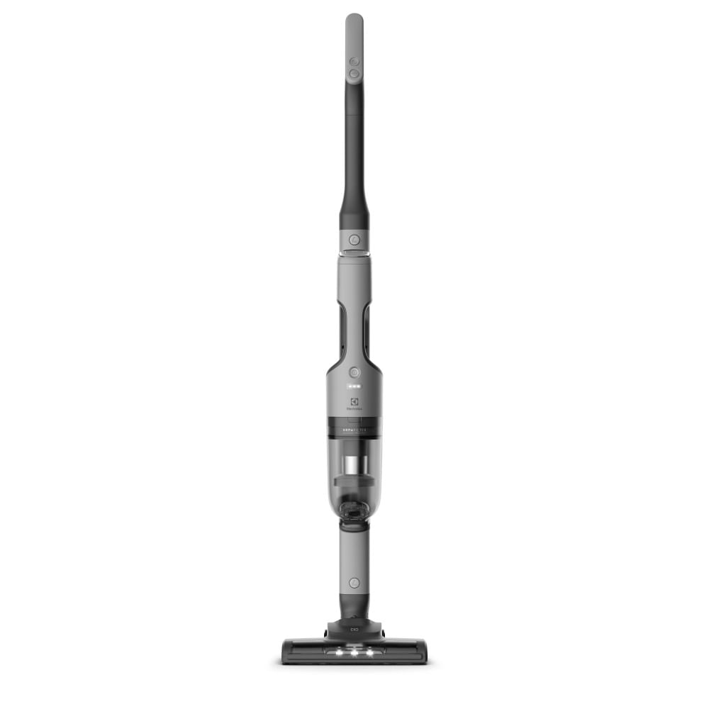[Primeira compra] Aspirador de Pó Vertical Sem Fio Electrolux Ergorápido 2 em 1 Cyclonic Power até 30 min Cinza (ERG018)