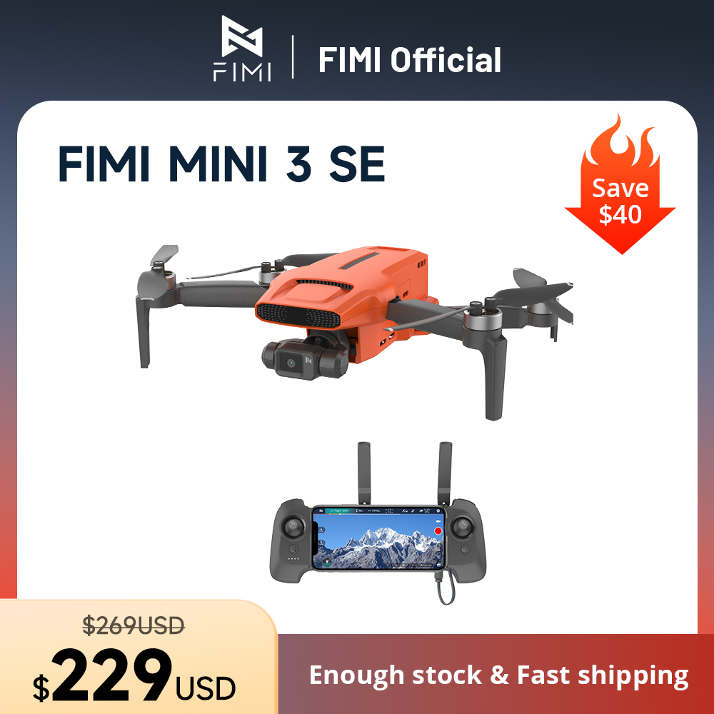 [Estoque no Brasil] DRONE FIMI MINI 3