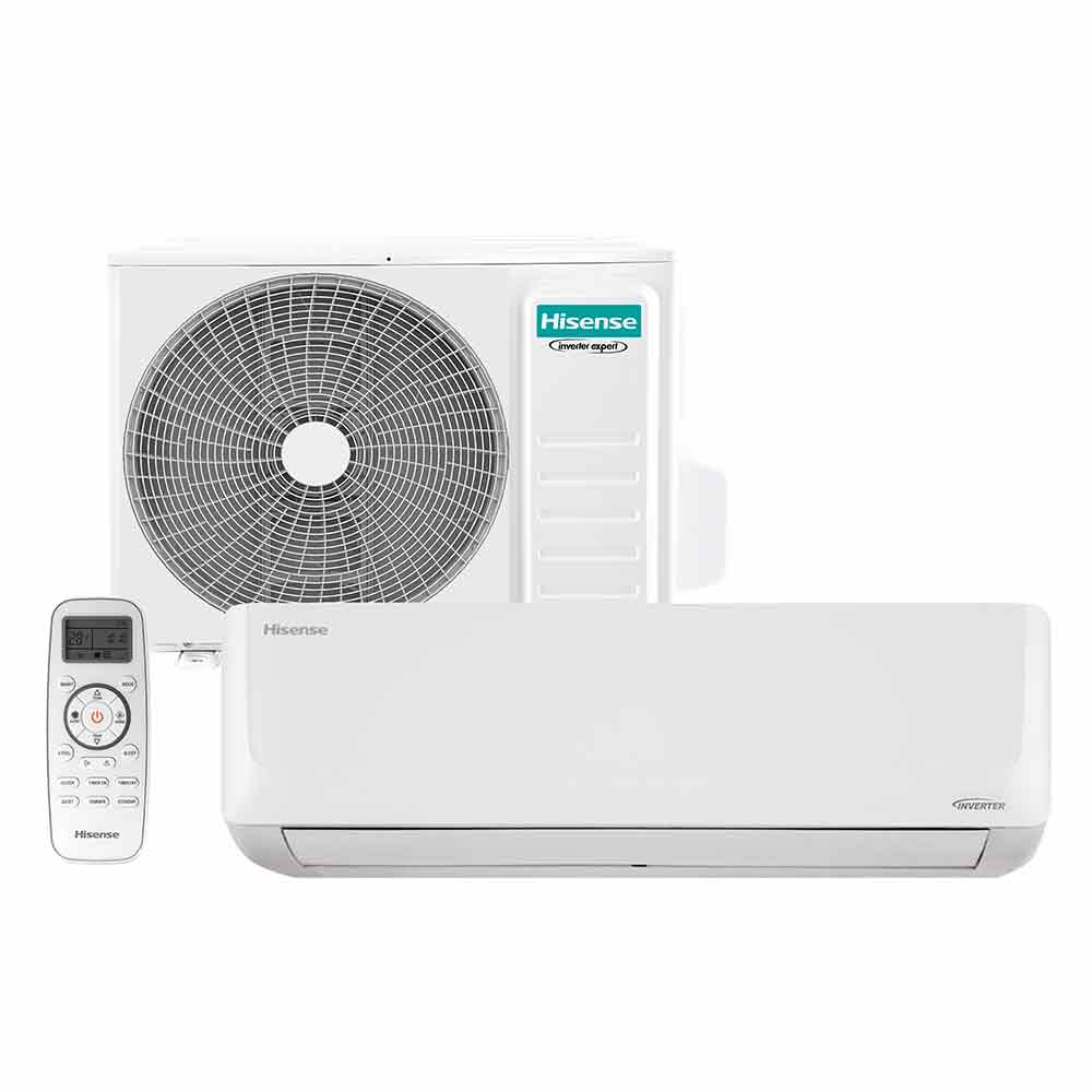 Ar-Condicionado Split Hisense Hi-Wall Inverter Wi-Fi 24000 BTUs, Quente e Frio, Branco - AS-24UW2RBBTT02E