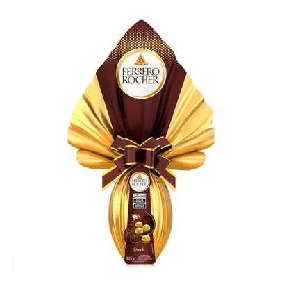 Ovo de Pascoa Ferrero Rocher Dark 225g