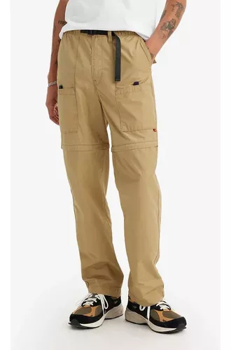 Calça Que Vira Bermuda Levi's® Utility Caqui