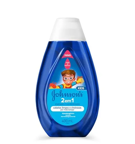 [REC] 2 em 1 Shampoo e Condicionador Infantil JOHNSON’S® 400ml
