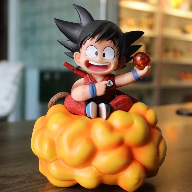 [Com imposto] Dragon Ball PVC Sun Goku Action Figure, Anime Estátua Coleção, Boneca Modelo, Voo Jovem, Mesmo Estilo, Tendão, Douyun