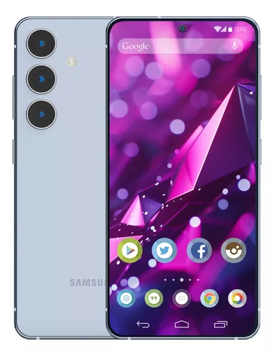 Samsung Galaxy S24 FE 5G 256GB 8GB RAM Tela 6.7 Câm. Tripla 50+12+8MP Frontal 10MP, Galaxy AI - Azul