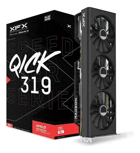 Placa Gráfica Xfx Speedster Qick319 Rx 7800 Xt