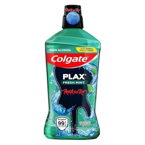 Colgate Enxaguante Bucal Colgate Plax Fresh Mint 1000 Ml