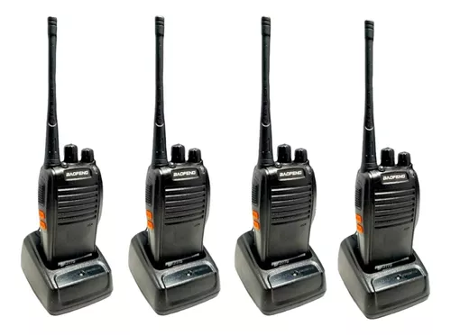 [R$44 CADA] - 4x Radio Baofeng 777s Walk Talk Comunicador 16 Canais 12km Ht