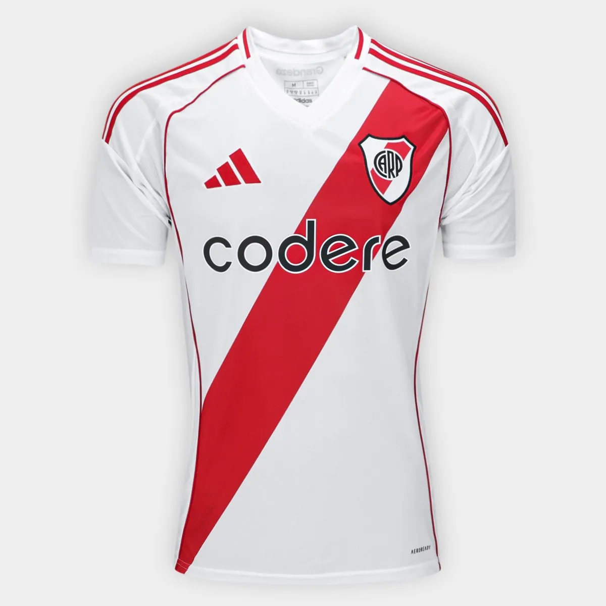 Camisa River Plate Adidas Home Torcedor 24/25 s/n° Masculina