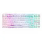 Teclado Mecânico Gamer Fallen Pantera Tkl, RGB, Switch Blue, Anti Ghosting, ABNT2, Branco - TE-FA-PA-BR-TK-SA