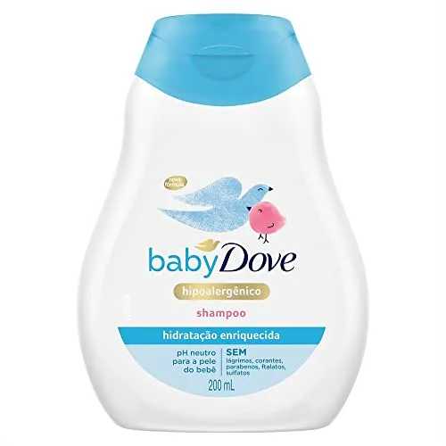 (REC)Baby Dove Shampoo Hidratação Enriquecida 200 Ml 200 Ml