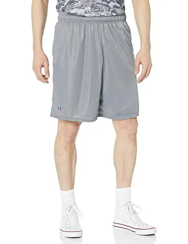 Russell Athletic Short masculino de malha com bolsos (M)