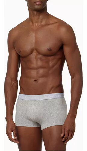 Kit 3 Cuecas Low Rise Trunk Classic Calvin Klein