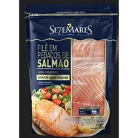 Filé em Pedaços de Salmão SE7E MARES 500g