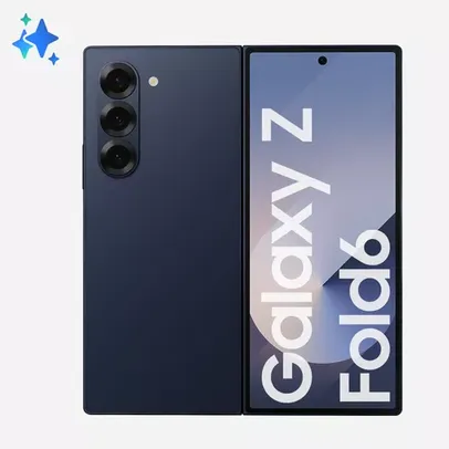Smartphone Samsung Galaxy Z Fold6 512gb 5g 12gb Ram Tela 7.6 Azul