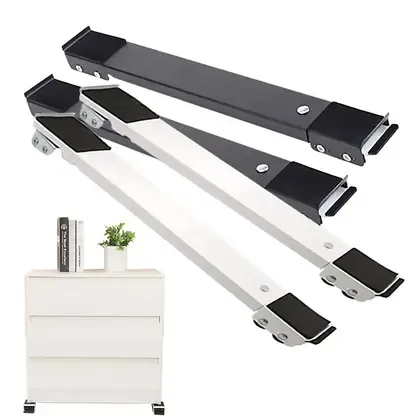 Base Com Rodinha Ajustáveis Suporte Para Geladeira Móveis Maquina De Lavar Fogão