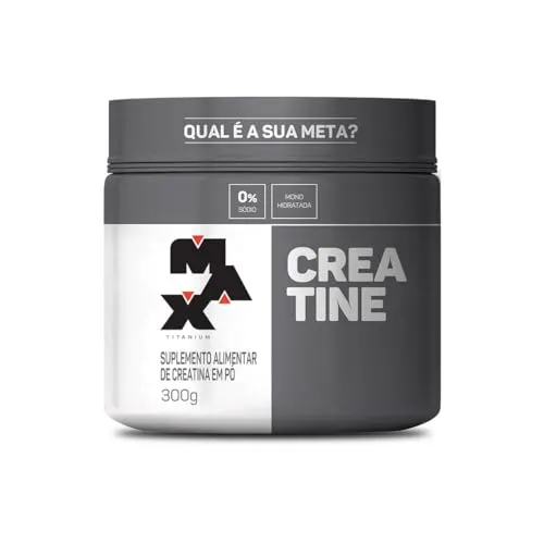[REC] Max Titanium Creatina - Suplemento alimentar de creatina em pó, 300g