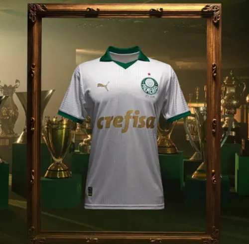 Camisa Palmeiras II 24/25 sn° Jogador Puma Masculina (Tam M ao GG)