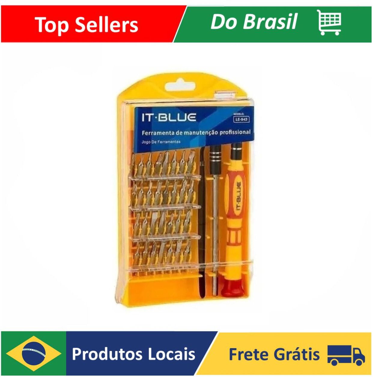 (R$7,50 moedas/BR)Kit Ferramentas 30 Chaves E Pinça Para Smartphone Celular - AliExpress