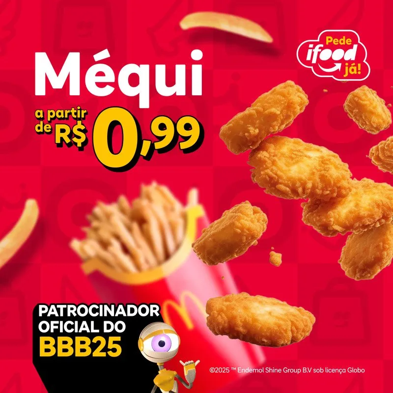 Méqui a partir de R$0,99