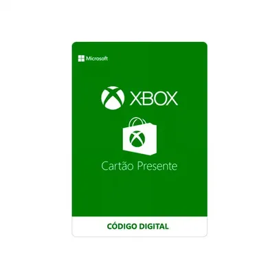Cartão Presente Gift Card R$ 400 Xbox e Microsoft Store (PC)