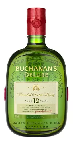 Whisky Aged 12 Years Garrafa 1 Litro Deluxe Buchanan's