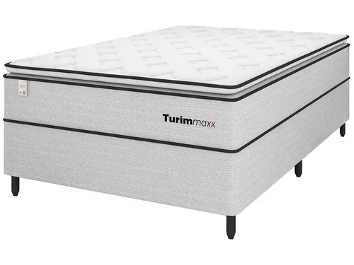 Cama Box (Box + Colchão) Casal Plumatex