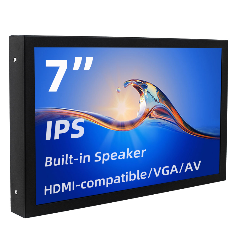 【Com Taxa 】Display Portátil IPS 7” 1024x600 HDMI VGA AV EM713