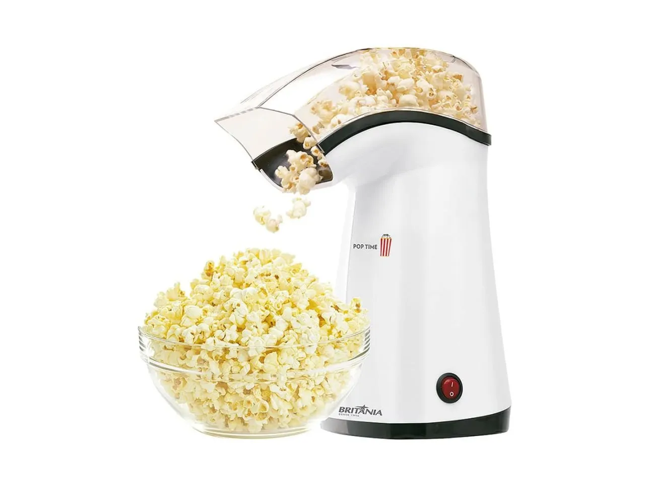 Pipoqueira, Pop Time, Branco, 127V, Britânia