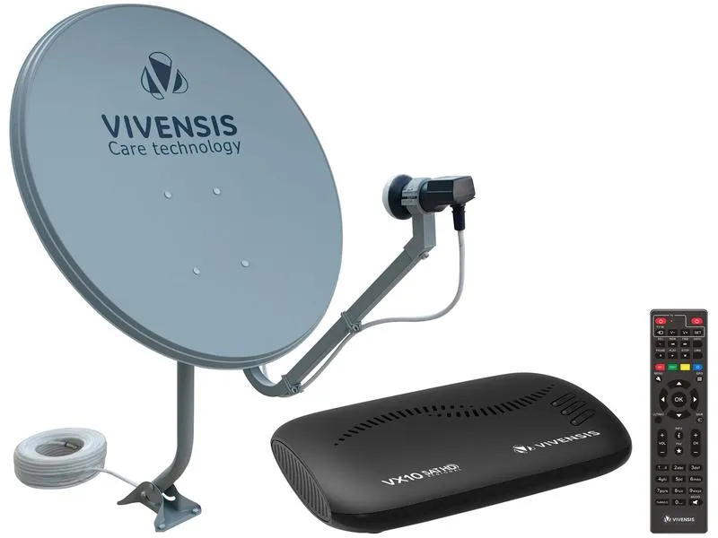 Receptor Digital Multimídia Vivensis Vx10 + Antena