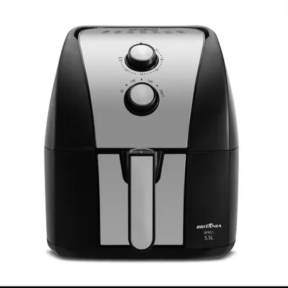 Air Fryer Britânia 5,5L Antiaderente Gold 1500W BFR51