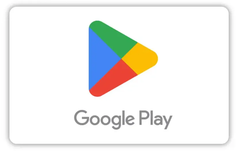 Cartão Presente Digital Google Play R$15,00