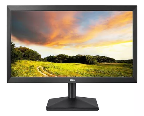 [Meli+ R$413] Monitor LED LG 20mk400 19.5 Hd Hdmi Vga de cor preta