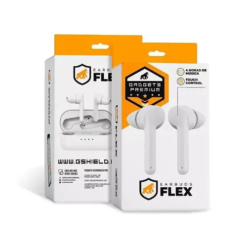 REEMBALADO - Earbuds Flex - Fone de ouvido Bluetooth - Gshield