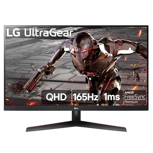 MONITOR LG ULTRAGEAR 32GN600-32 QHD 165HZ, 1MS (MBR), HDR10, FREE SYNC