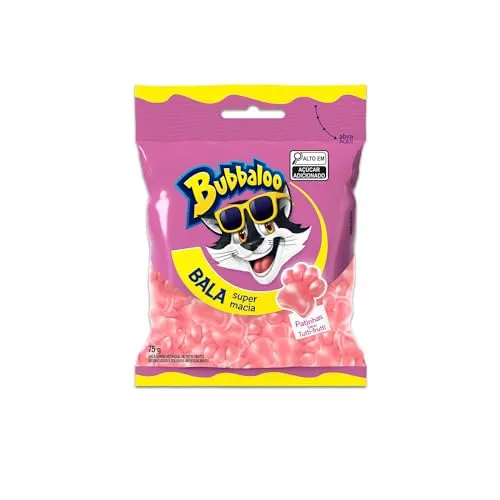 Mondelez Bala Bubba Tutti Frutti 75G