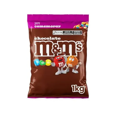 [R$45 MISSÃO] Chocolate M&M'S Ao Leite 1kg
