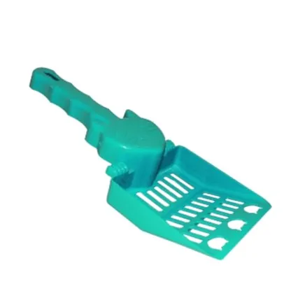 Pá Higiênica, Limpeza sem Esforço, Pá para Areia de Gato, Fácil Manutenção de Caixinhas de Areia, Pá para Gatos, Cor: Verde Tifany