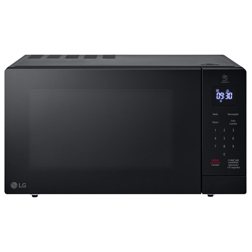 [220] Micro-ondas de Mesa LG Neochef Grill 30 Litros de Capacidade Preto Limpa Fácil - MG3035DS