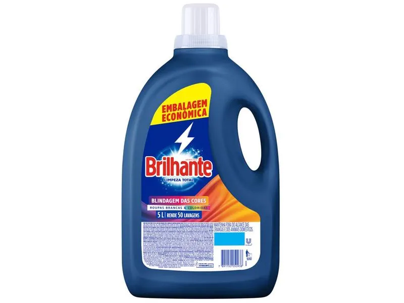 [Cliente Ouro] Sabão Líquido Brilhante Limpeza Total 5L