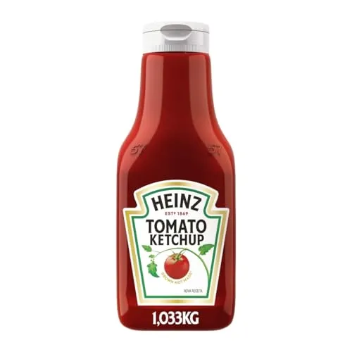 [Rec/+ por - R$13,19] Heinz Ketchup Tradicional, 1,033KG - Tamanho Grande