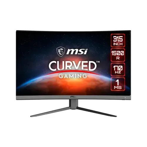Monitor Gamer MSI G32CQ4 E2, 31.5", 170Hz, WQHD, 1ms, DisplayPort e HDMI, Adaptive-Sync